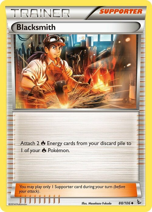 Blacksmith Card Front