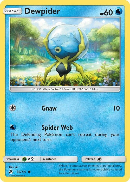 Dewpider Card Front