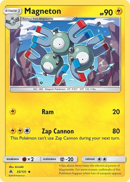 Magneton Card Front