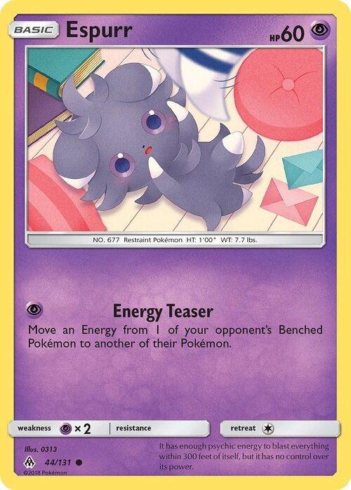 Espurr Card Front