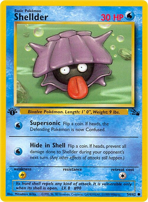 Shellder Card Front