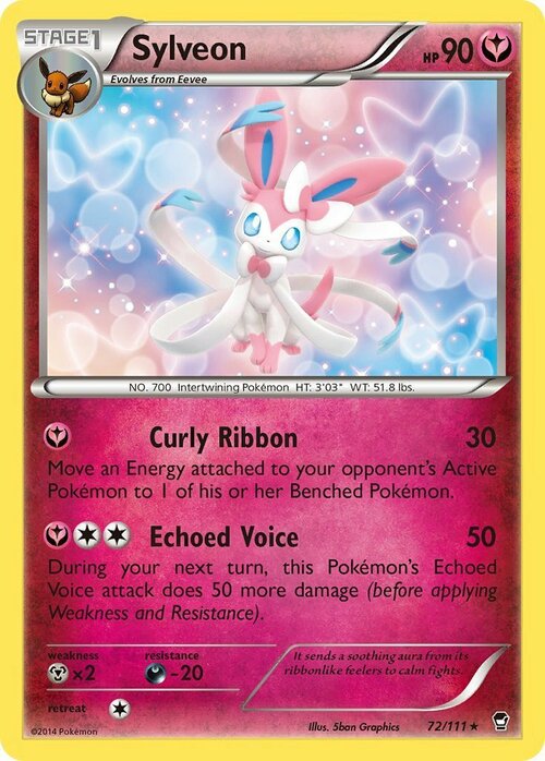 Sylveon Card Front