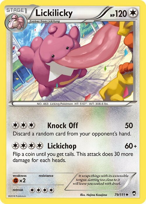 Lickilicky Card Front