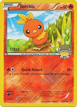 Torchic Card Front