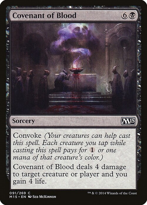 Covenant of Blood Card Front