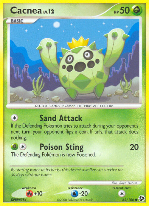 Cacnea Card Front