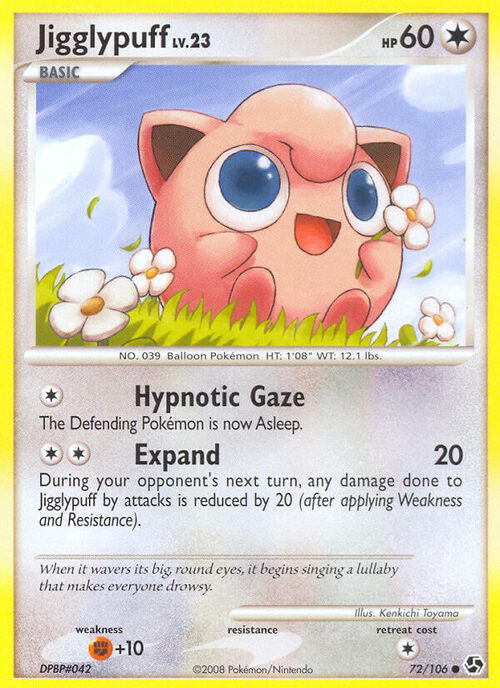 Jigglypuff Card Front