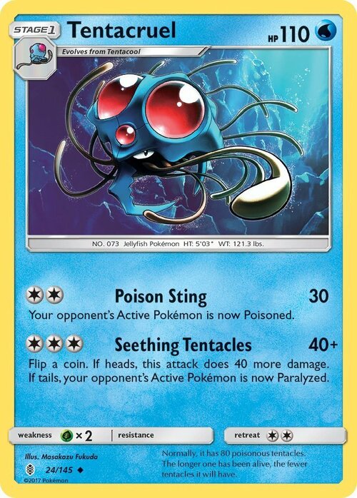 Tentacruel Card Front