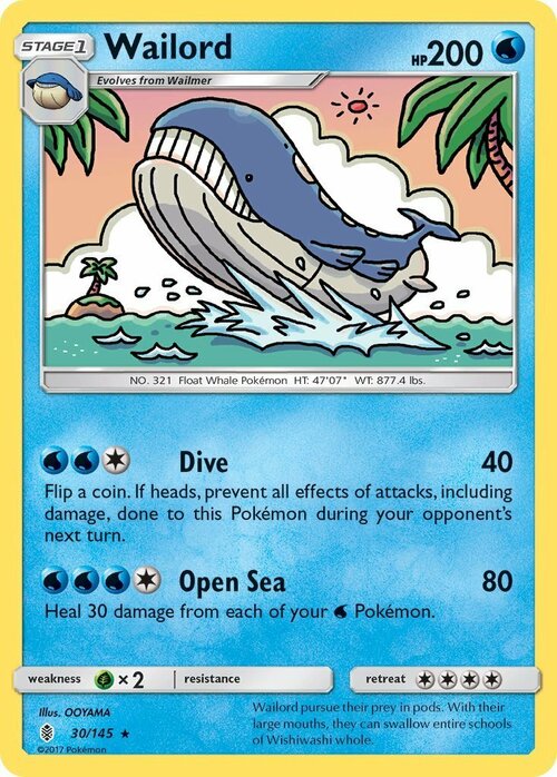 Wailord Card Front