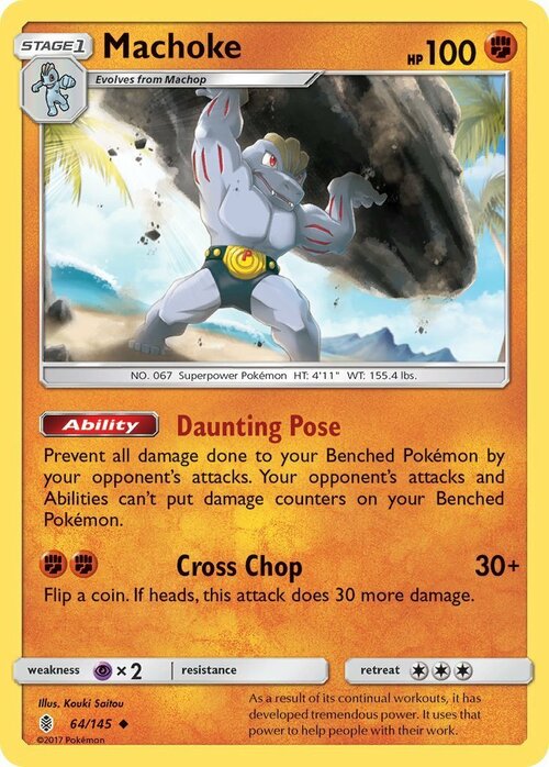 Machoke Card Front