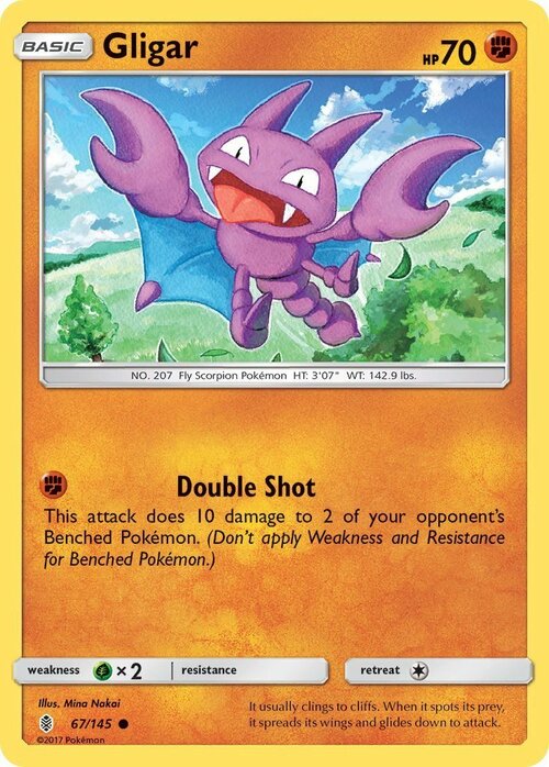 Gligar Card Front