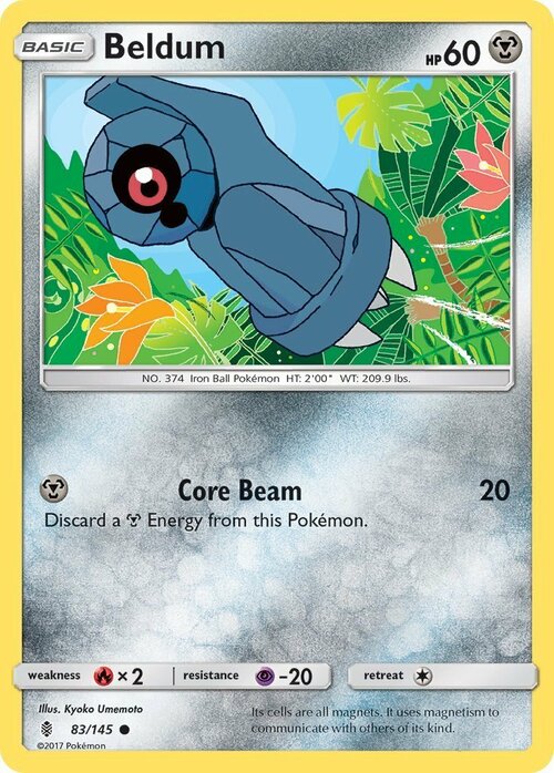 Beldum Card Front