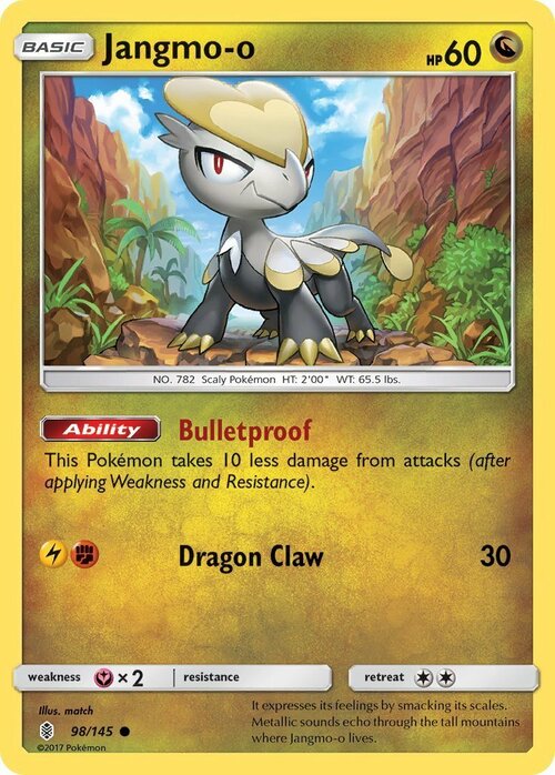 Jangmo-o Card Front