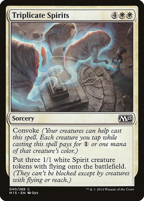 Triplicate Spirits Card Front