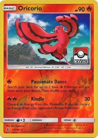 Oricorio Card Front