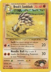 Brock's Sandslash