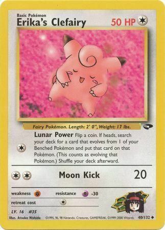 Erika's Clefairy Card Front