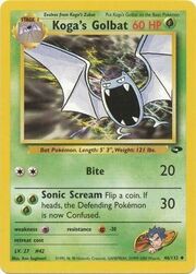 Koga's Golbat