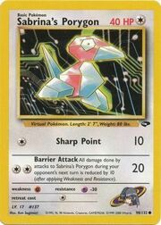 Sabrina's Porygon