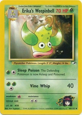 Erika's Weepinbell Card Front