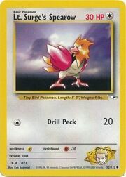 Lt. Surge's Spearow