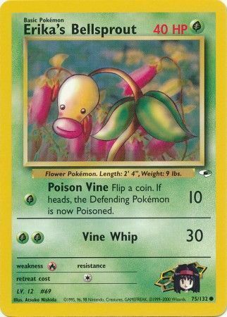 Erika's Bellsprout Card Front