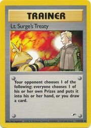 Lt. Surge's Treaty