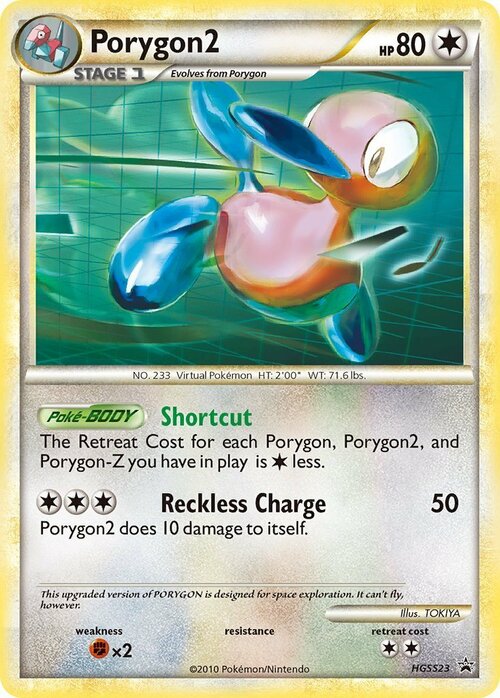 Porygon2 Card Front