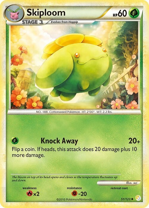 Skiploom Card Front