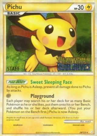 Pichu Card Front