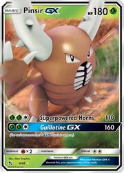 Pinsir GX [Superpowered Horns | Guillotine GX]