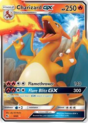 Charizard GX [Flamethrower | Flare Blitz GX]