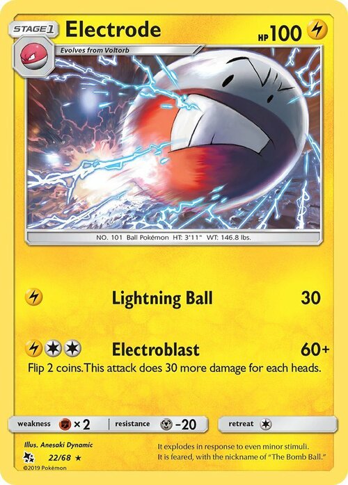 Electrode Card Front