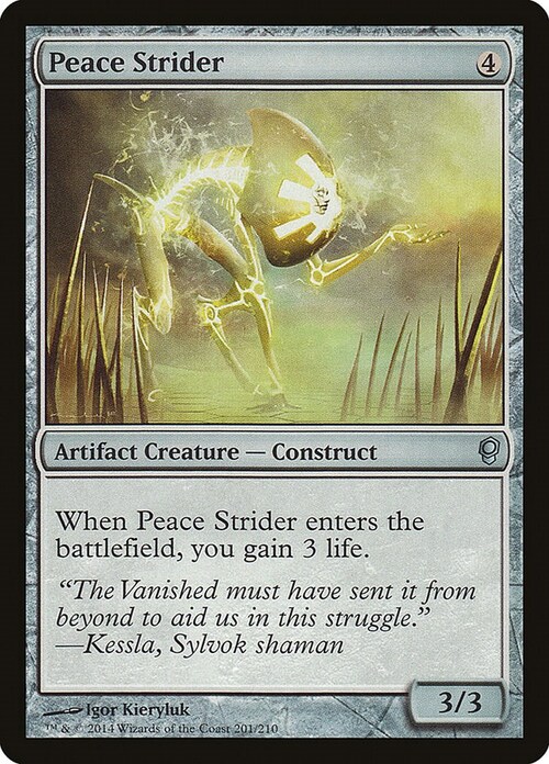 Peace Strider Card Front