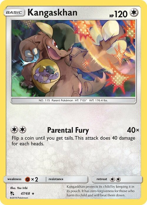 Kangaskhan Card Front