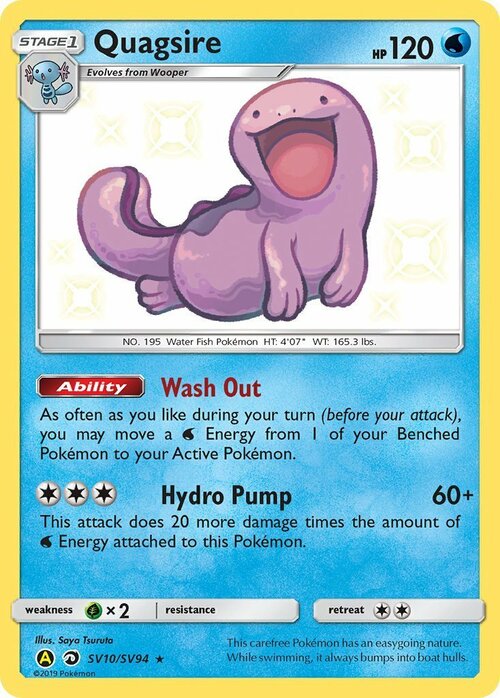 Quagsire Card Front