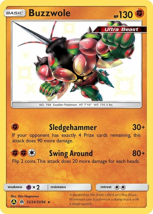 Buzzwole Card Front