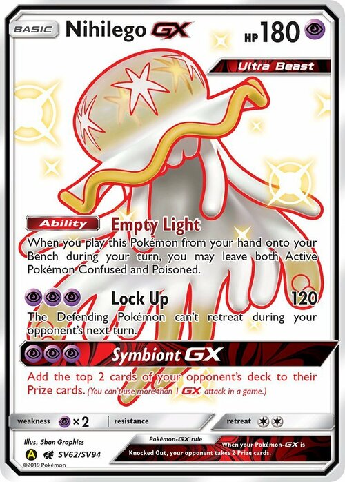 Nihilego GX Card Front