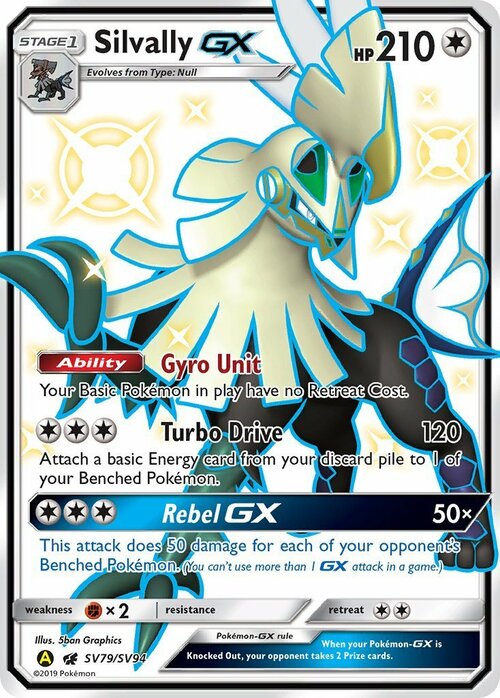 Silvally GX Card Front