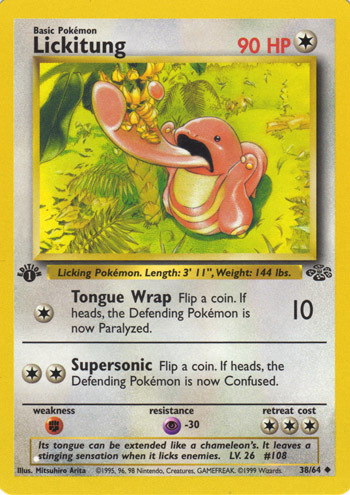 Lickitung Card Front