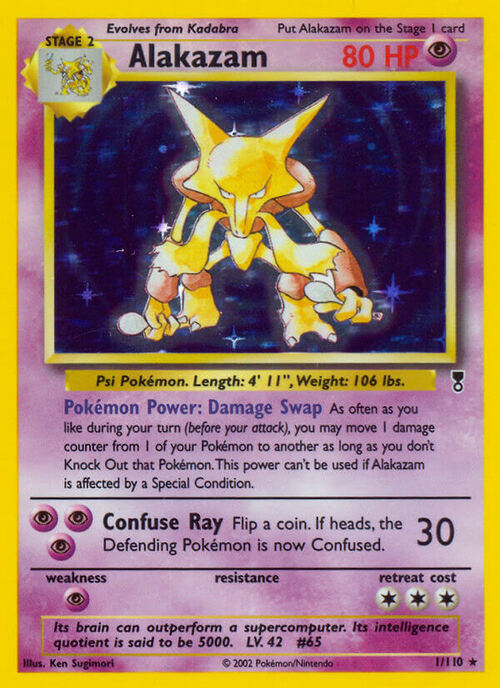 Alakazam Card Front