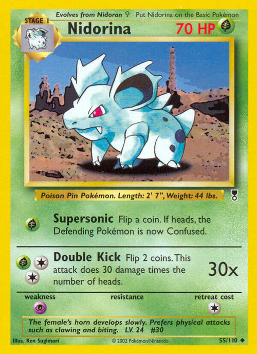 Nidorina Card Front