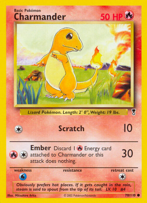 Charmander Card Front