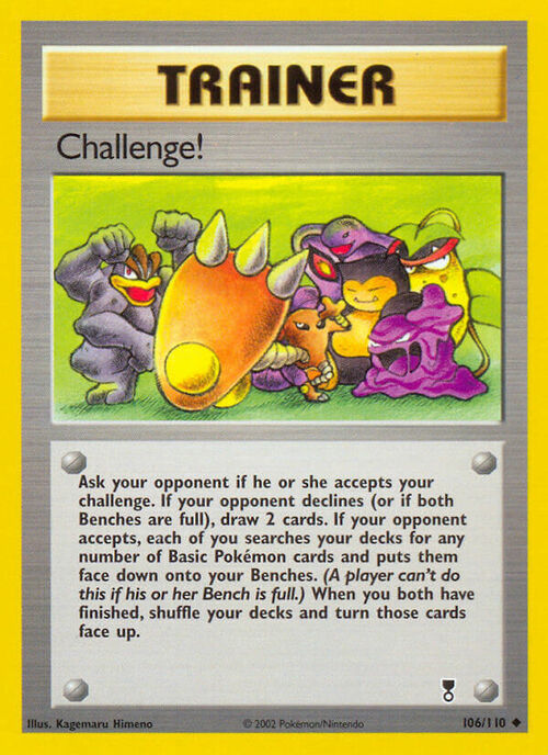 Challenge! Card Front