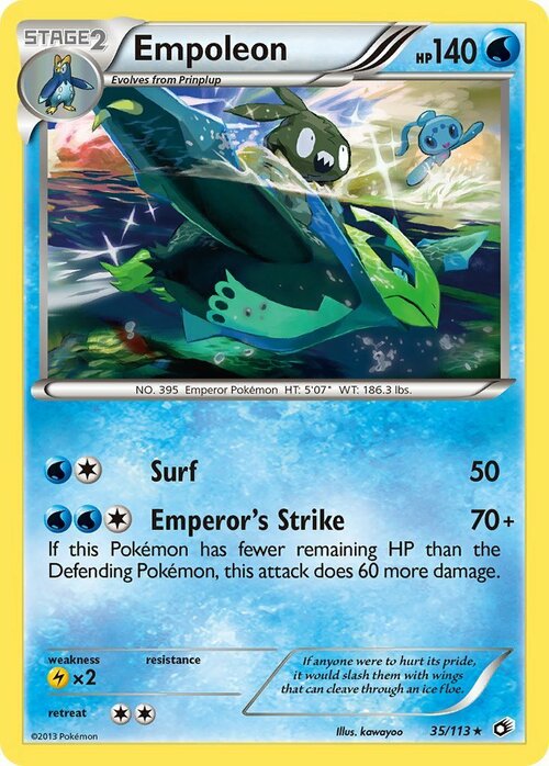 Empoleon Card Front