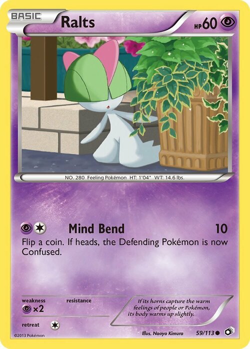 Ralts Card Front