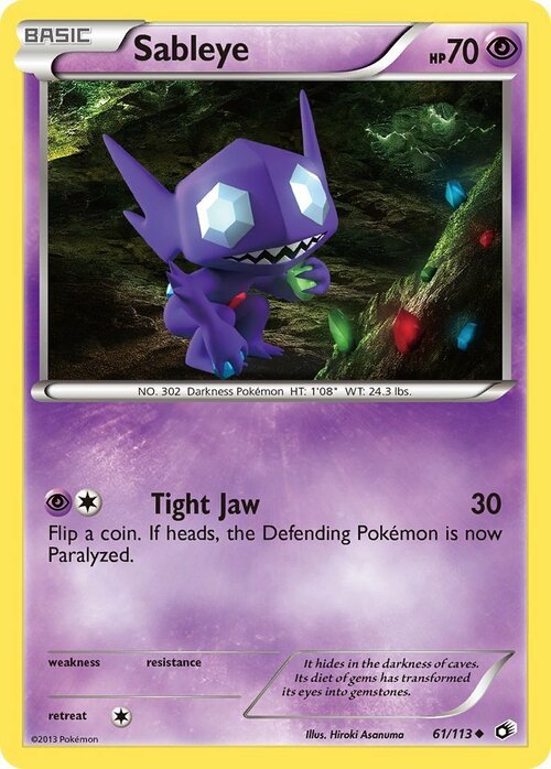 Sableye Card Front