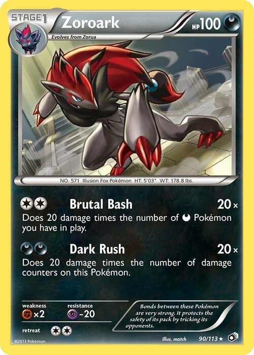 Zoroark Card Front