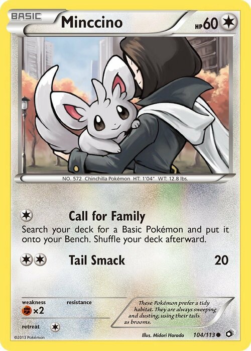 Minccino Card Front