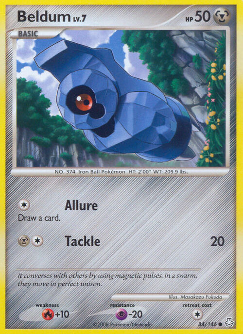 Beldum Lv.7 Card Front